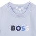 Hugo Boss Baby Boys Crew Neck Jumper - Pale Blue